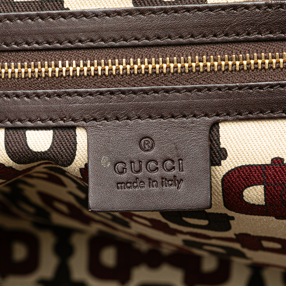 Pre-Loved Gucci Guccissima Punch Handbag - Picture 5 of 12